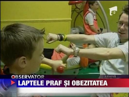 Laptele praf si obezitatea