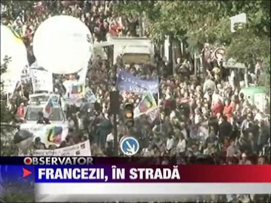 Francezii, in strada