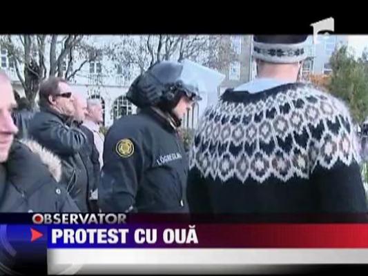 Protest cu oua