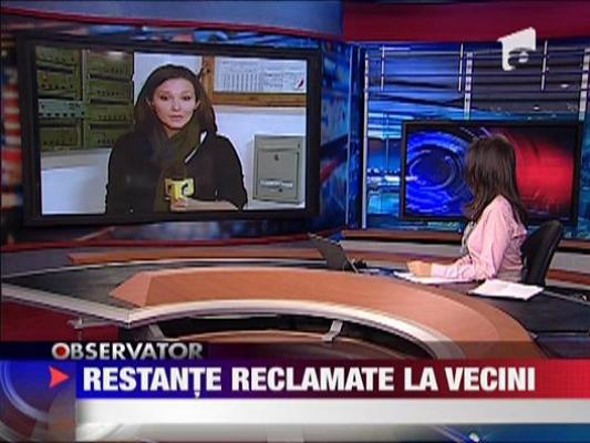 Restante reclamate de banci la vecini