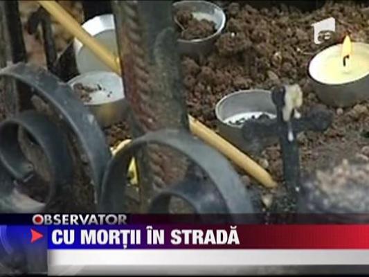 Cu mortii in strada! Morga ii refuza