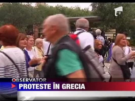 Proteste in Grecia