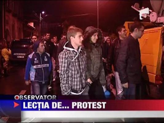 Lectia de... protest