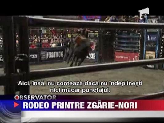 Rodeo printre zgarie-nori