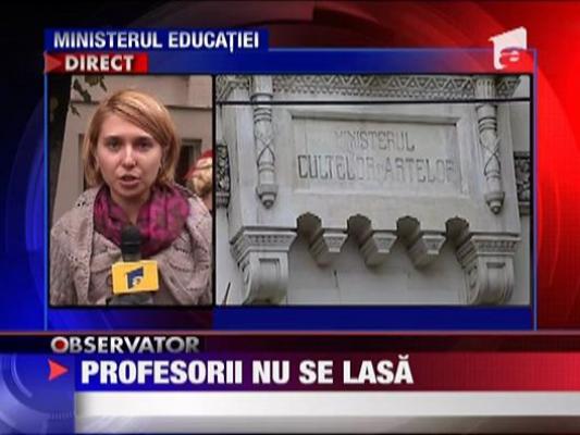 Profesorii nu se lasa!