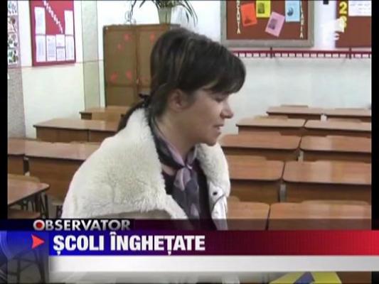 Au inghetat cursurile... la propriu