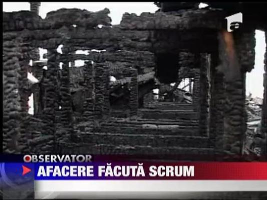 Fite si lux facute cenusa in Mamaia