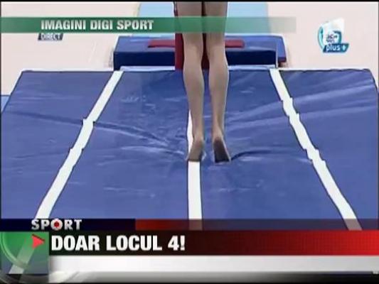 Doar locul 4 la mondialele de gimnastica