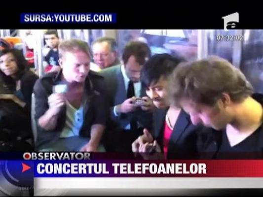 Spectacol inedit la metrou in New York