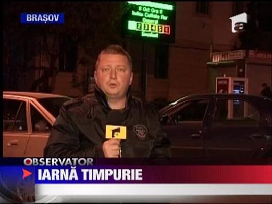 Iarna incepe sa-si faca simtita prezenta