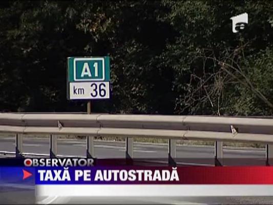 Taxa pe autostrada