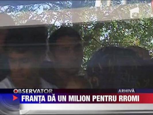 Franta da un milion de euro pentru integrarea rromilor in tara