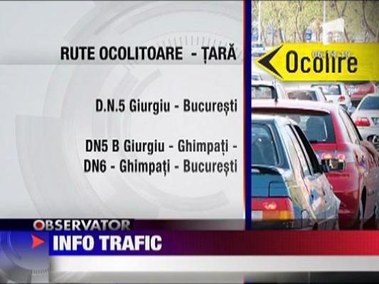 Trafic paralizat de miting in Bucuresti