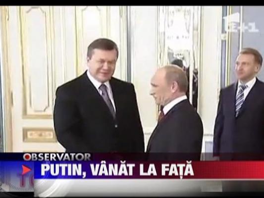 Putin, vanat pe fata