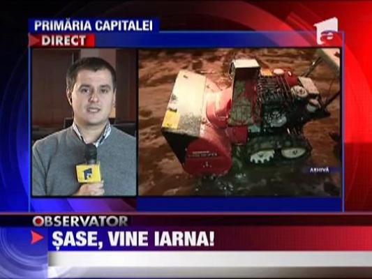 Capitala se pregateste de iarna