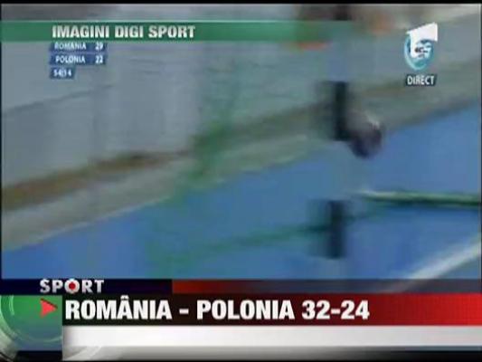 Romania - Polonia 32-24