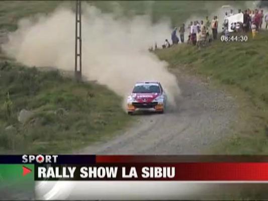 Rally show la Sibiu