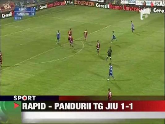 Rapid - Pandurii Tg. Jiu 1-1