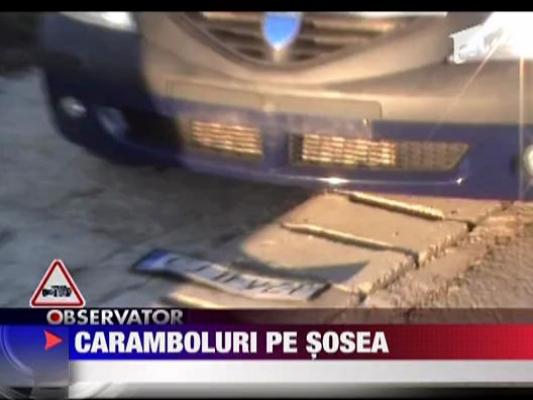 Caramboluri pe sosea