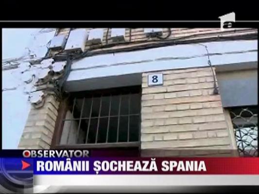 Romanii socheaza Spania