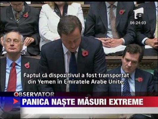 Masuri de securitate draconice in Marea Britanie