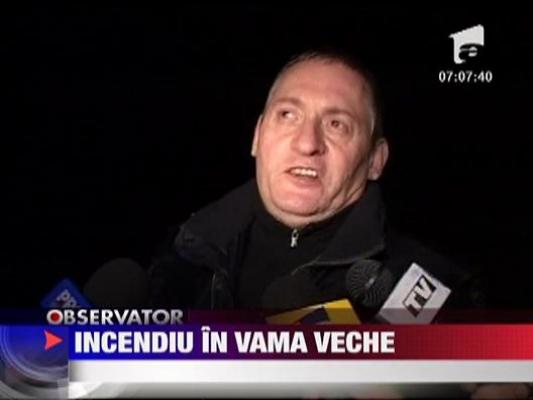 O terasa din Vama Veche s-a facut scrum