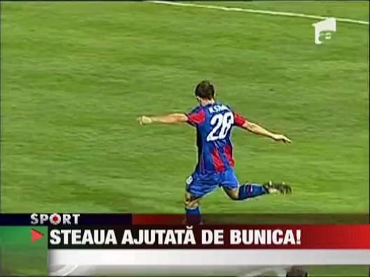 Steaua ajutata de bunica!