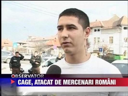 Nicolas Cage, atacat de mercenari romani