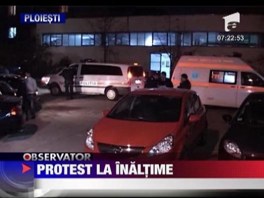 Protest la inaltime