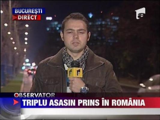 Triplu asasin moldovean, prins in Romania