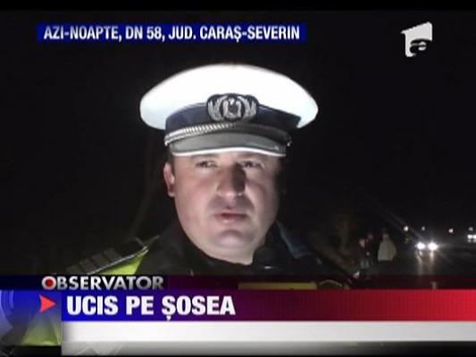 Batran ucis pe sosea