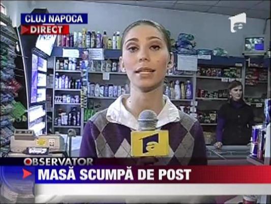 Masa scumpa de post