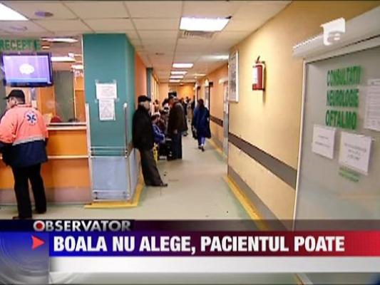 Boala nu alege, pacientul poate