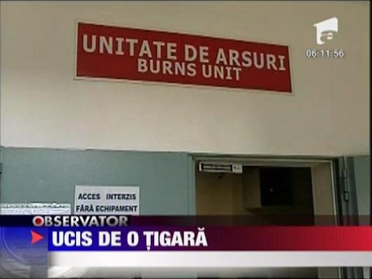Barbat ucis de o tigara la Galati