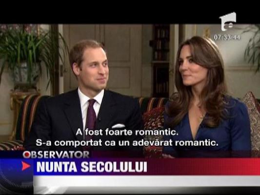 Primul interviu pentru printul William si partenera sa, Kate Middleton