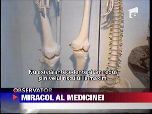 Miracol al medicinei! Transplant de picioare