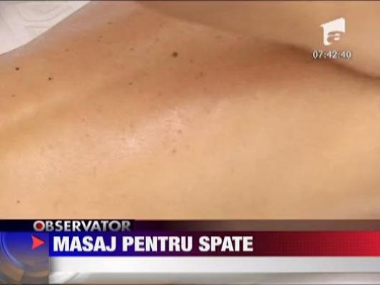 Masaj pentru spate