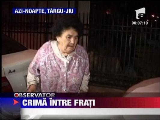 Crima intre frati la Targu Jiu