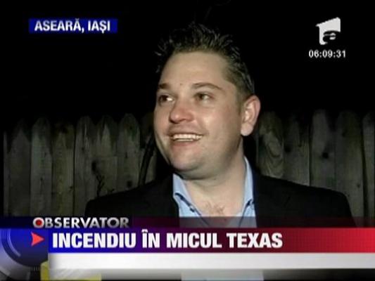 Incendiul in micul Texas in Iasi