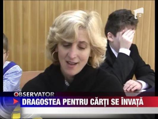 Dragostea pentru carti se invata