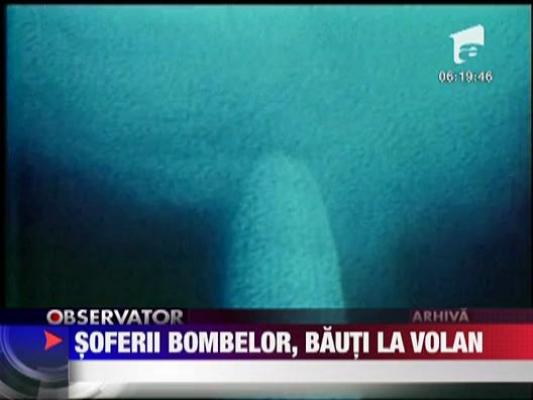 Soferii care transporta arme nucleare, bauti la volan