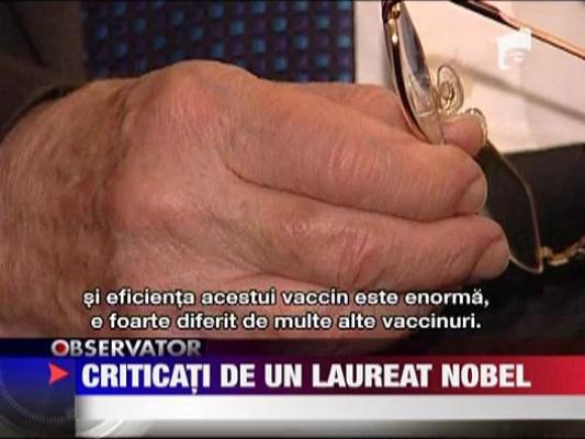 Criticati de un laureat Nobel