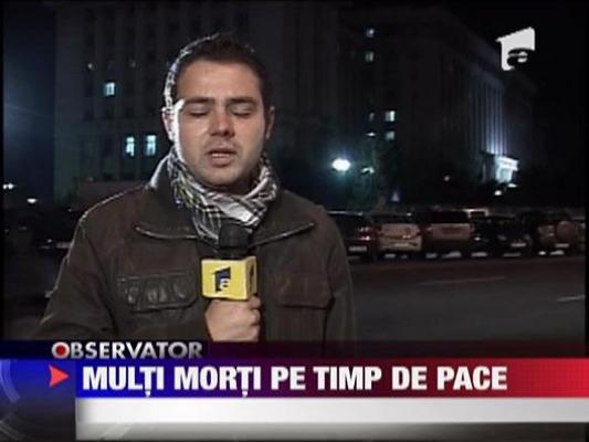Multi morti pe timp de pace