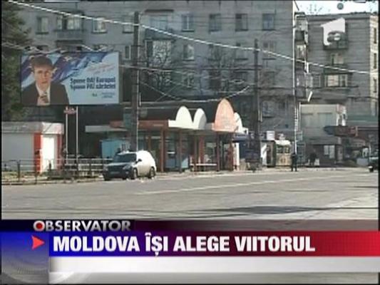 Moldova isi alege viitorul