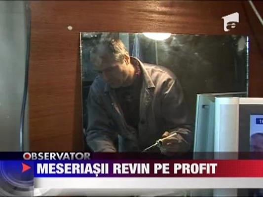 Meseriasii revin pe profit