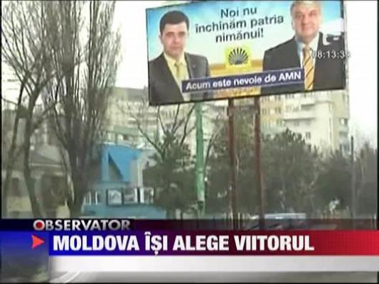 Moldova isi alege viitorul