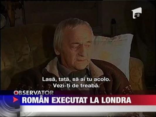 Roman executat la Londra