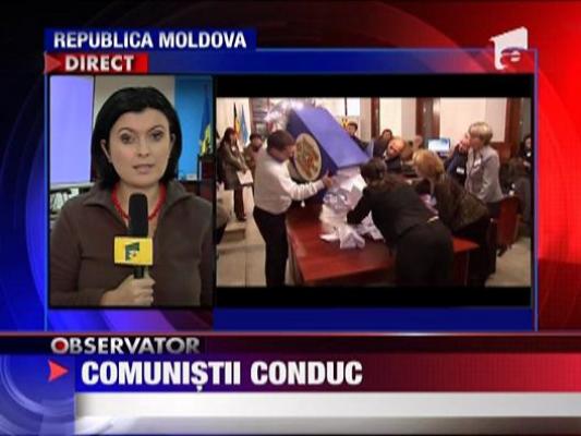 Comunistii conduc in preferintele moldovenilor