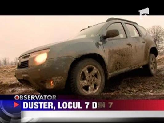 Dacia Duster, locul 7 la finala pentru Masina Anului 2011 in Europa!
