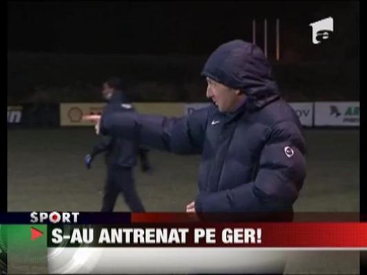 S-au antrenat pe ger!